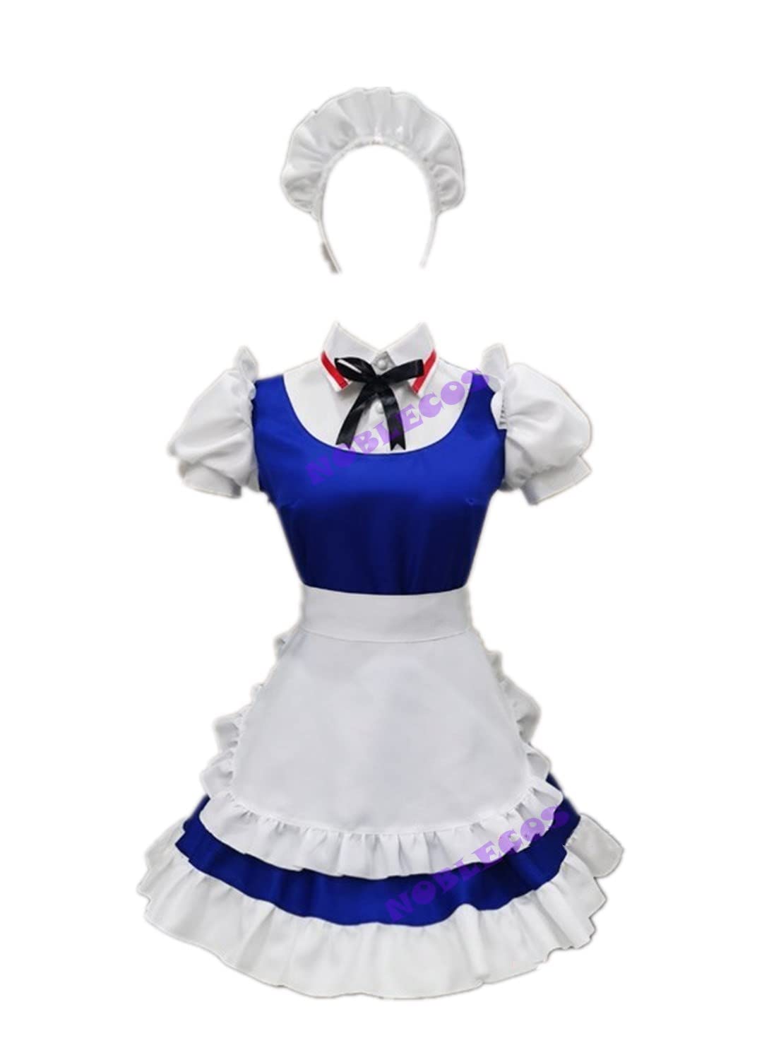 East Project Izayoi Sakuya Anime Cosplay Costume - Elegant Maid Dress for Halloween, Conventions & Anime Events - Perfect for Cosplay Enthusiasts & Halloween Parties