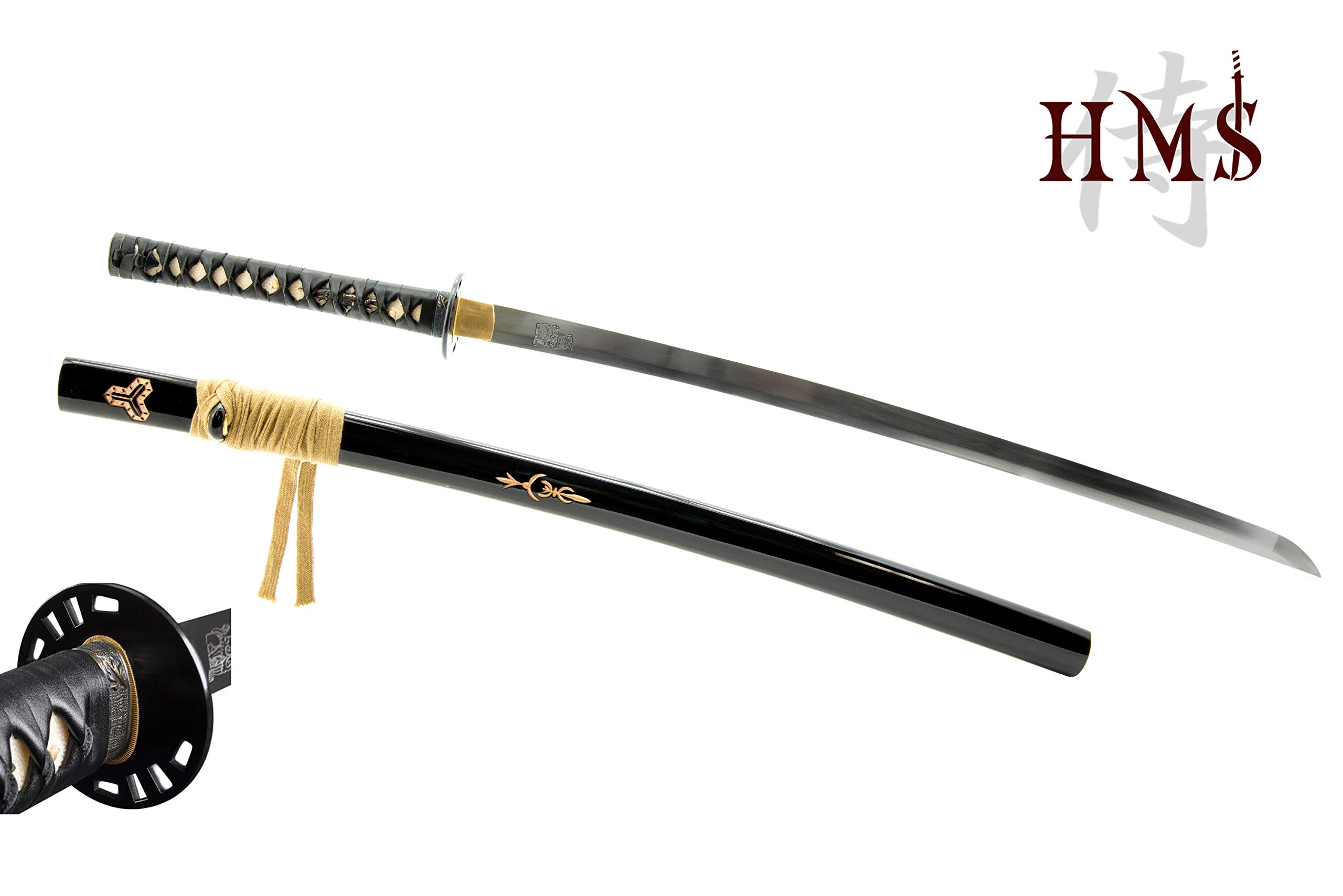 Authentic Japanese Hattori Hanzo Iron Tsuba - Handcrafted Samurai Sword Guard for Cosplay, Collectors & Martial Arts Training | Perfect for Historical Reenactments & Display