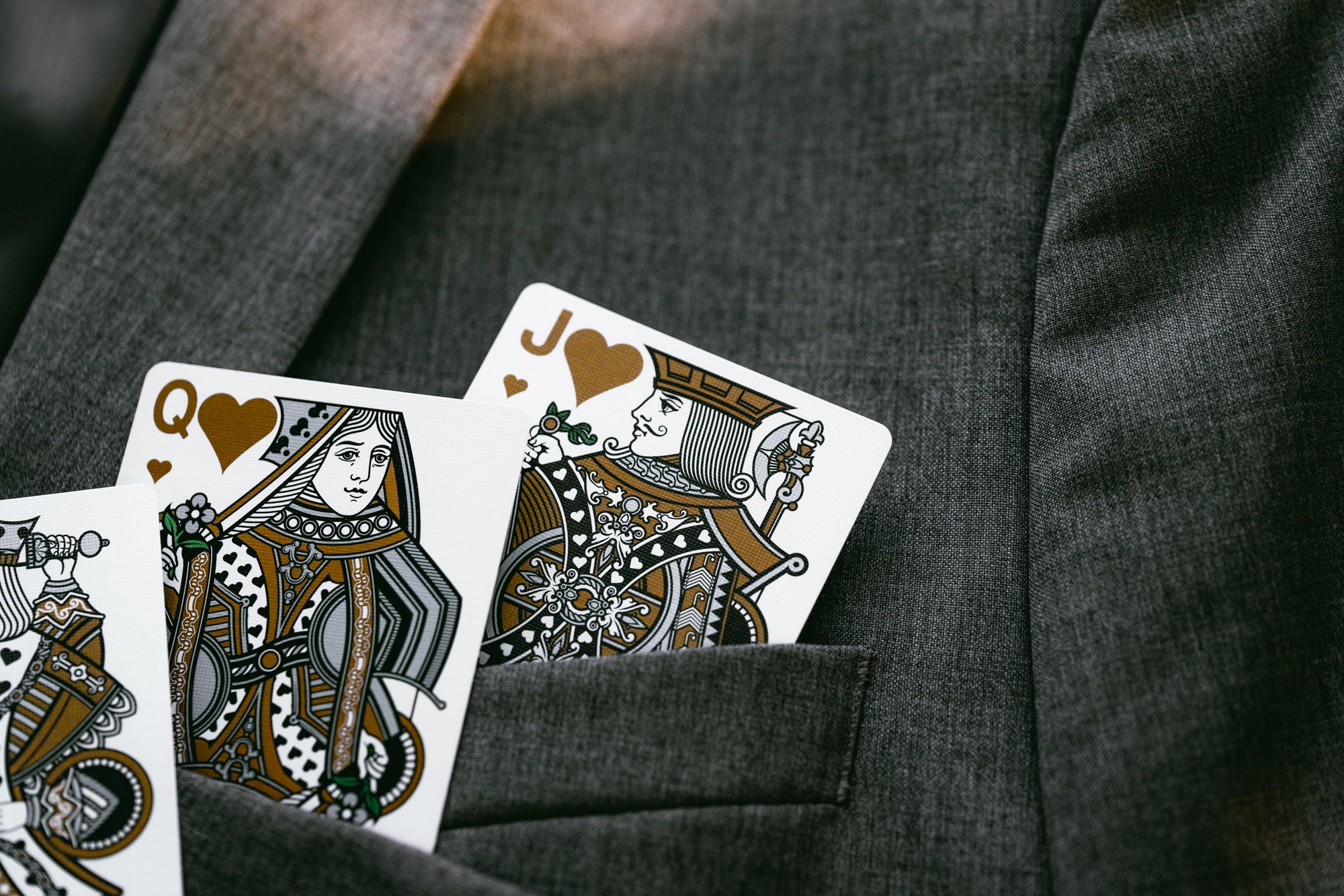 Premium Gilded Edition Luxury Playing Cards - Table Players Vol. 06 | Elegant Casino Style, Poker Night, Cardistry & Magic Tricks | Perfect for Game Nights, Gifts & Collectors
