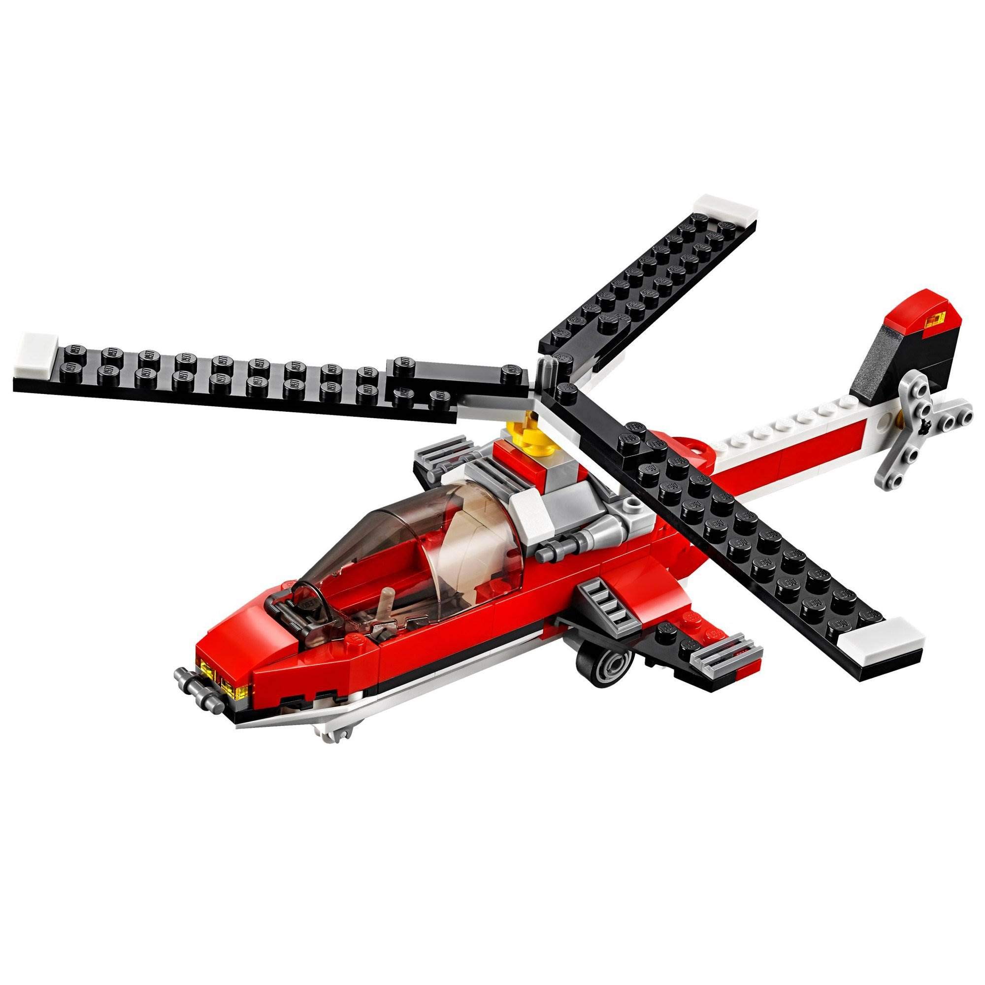 LEGO Creator Propeller Plane 31047 Building Kit - 3-in-1 Model Airplane Toy for Kids & Adults - Creative Construction Vehicle Set for Play & Display - Perfect for Birthday Gifts & Aviation Enthusiasts