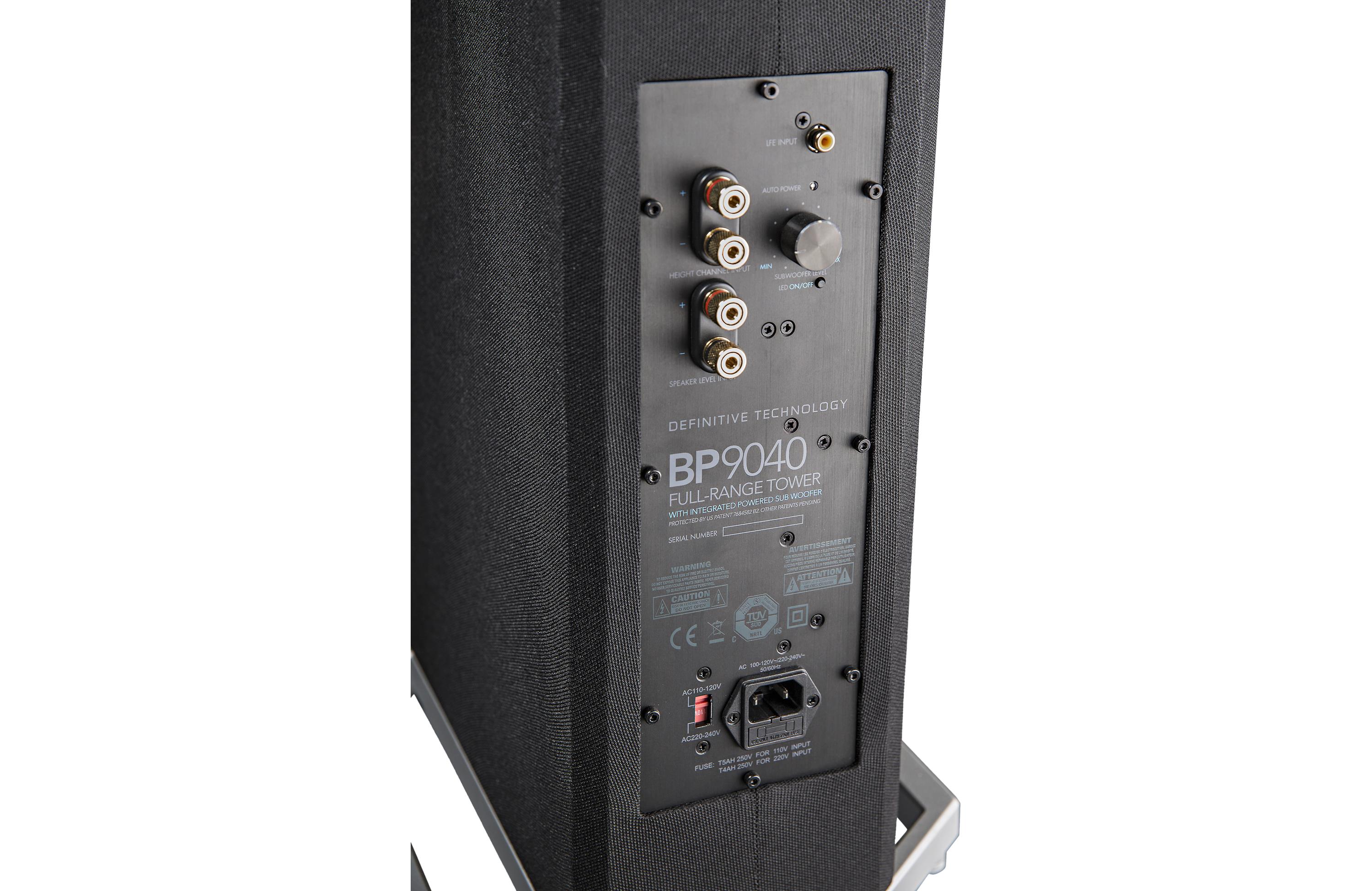 Definitive Technology BP9040 High Performance Bipolar Tower Speaker with Built-in 8