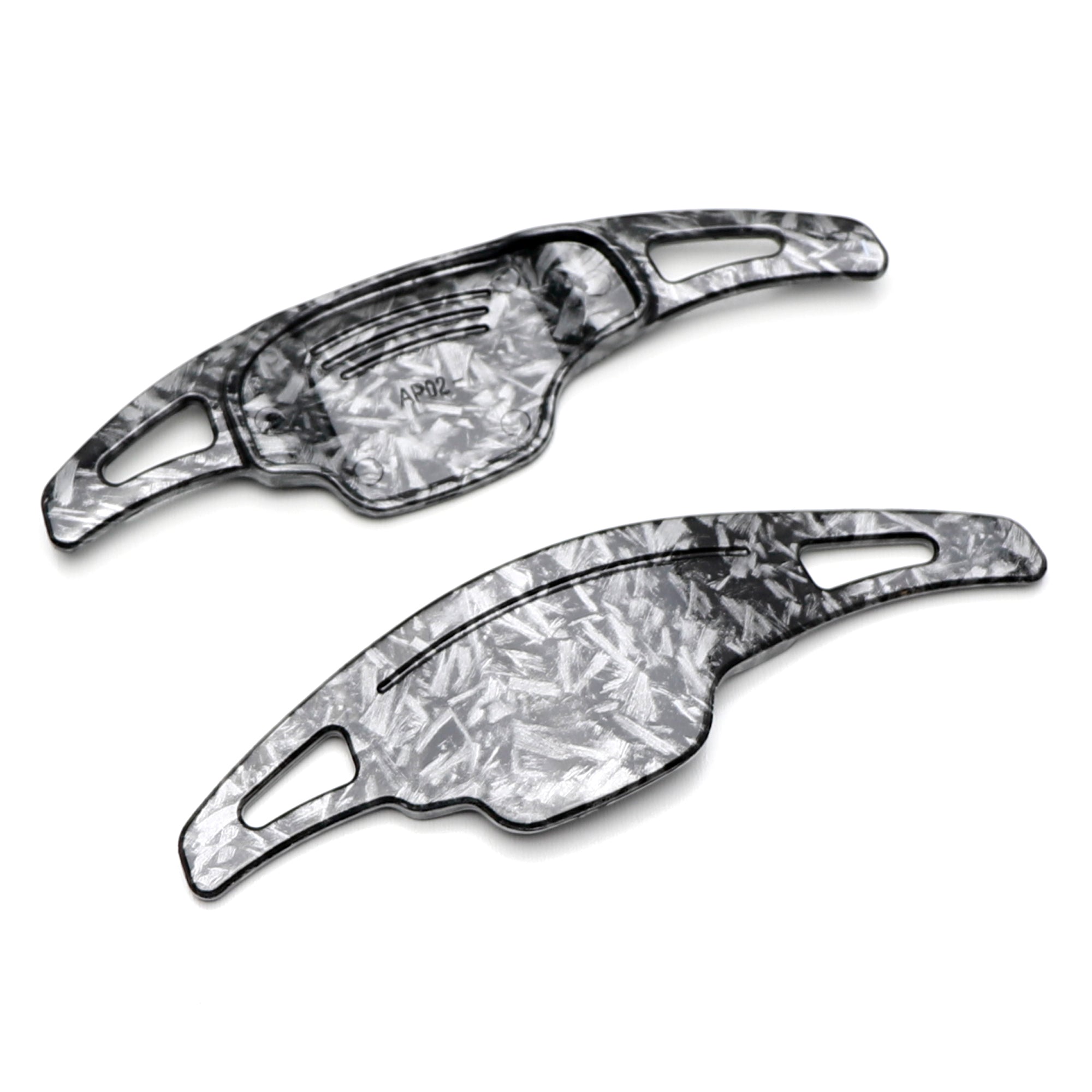 Forged Carbon Fiber Steering Wheel Paddle Shifters for Chevy 5th Gen Camaro - Upgrade Your Driving Experience | Racing & Performance Enhancement