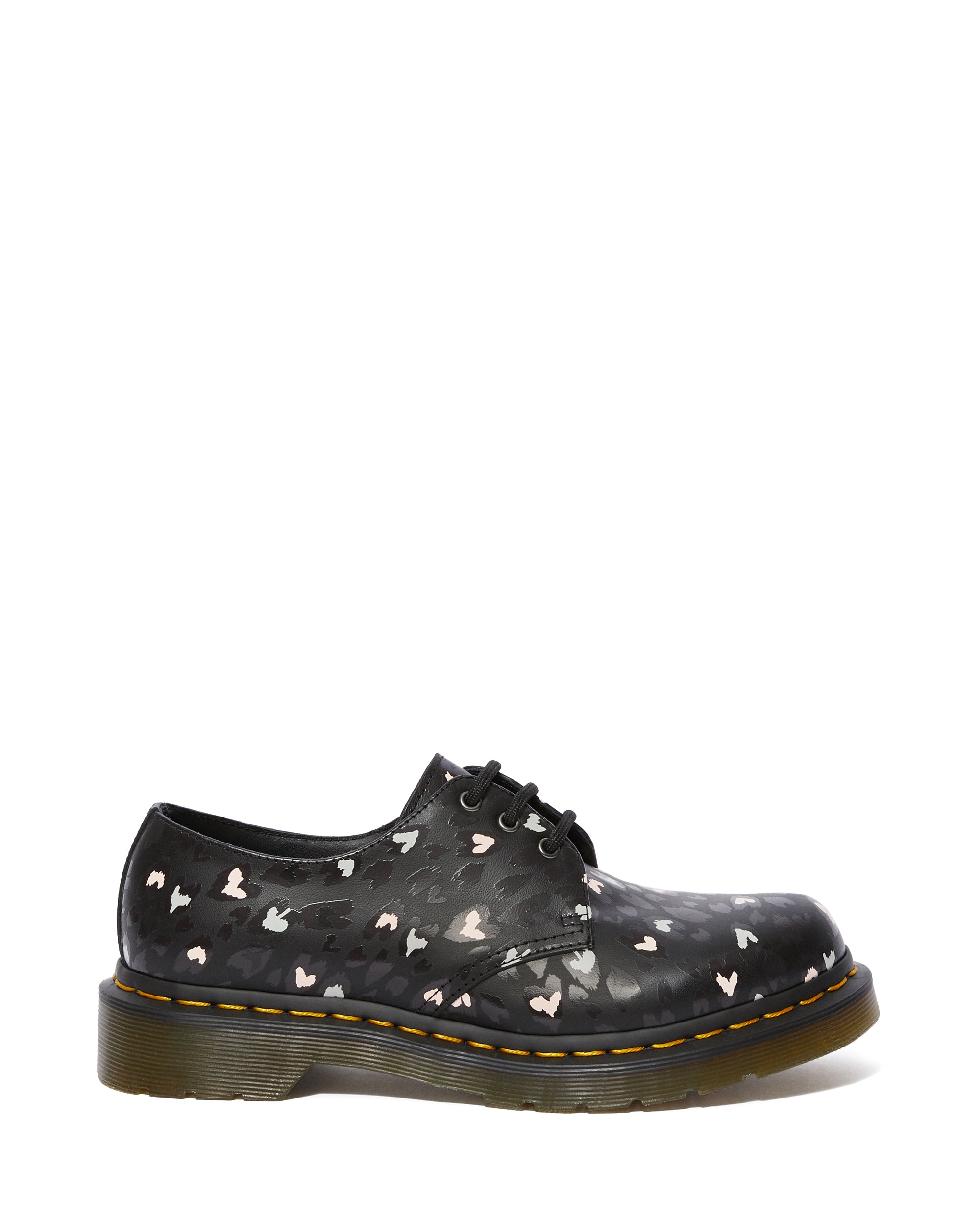 Dr. Martens 1461 Wild Heart Chaos Backhard Oxford Shoes - Punk Style Unisex Leather Shoes for Men & Women - Perfect for Casual Wear, Concerts & Alternative Fashion