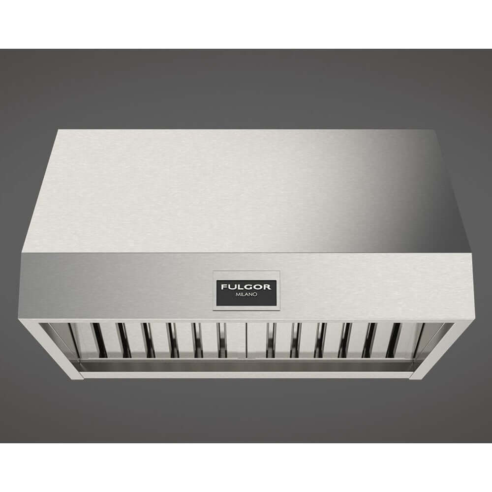 Fulgor Milano 30 Inch 600 CFM Professional Stainless Steel Under Cabinet Range Hood - F6PH30S1 | Powerful Kitchen Ventilation for Cooking, Grilling & Smoke Removal
