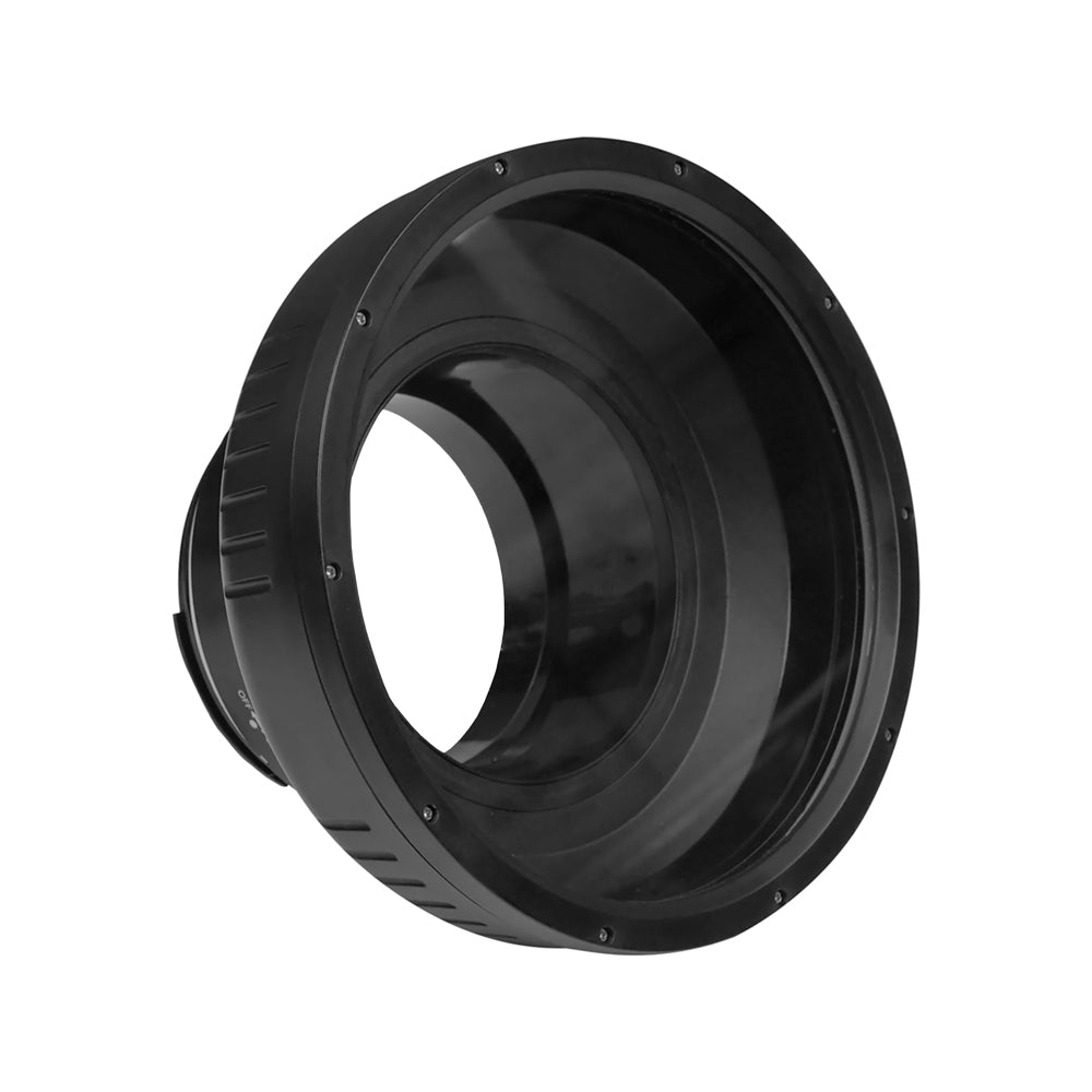 Canon EOS R5 R6 Underwater Housing Flat Port for RF 14-35mm f/4L IS USM & RF 50mm f/1.2L USM Lenses with Zoom Gear - Perfect for Scuba Diving and Underwater Photography
