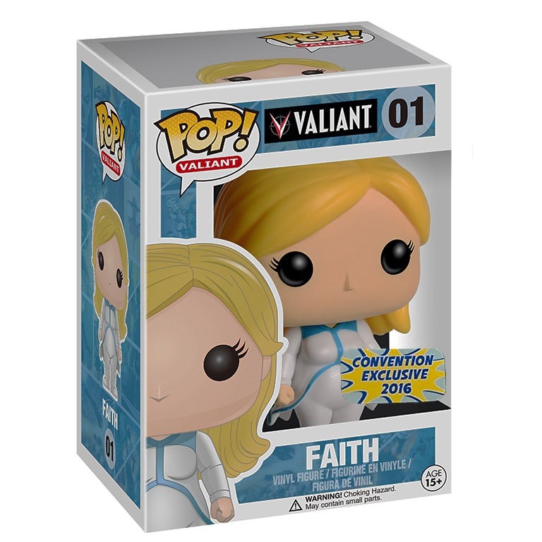 Valiant Faith Asia Pop! Vinyl Figure [01] - Anime Collectible for Display & Gifting - Perfect for Home Decor, Office Desk, and Anime Fan Collections