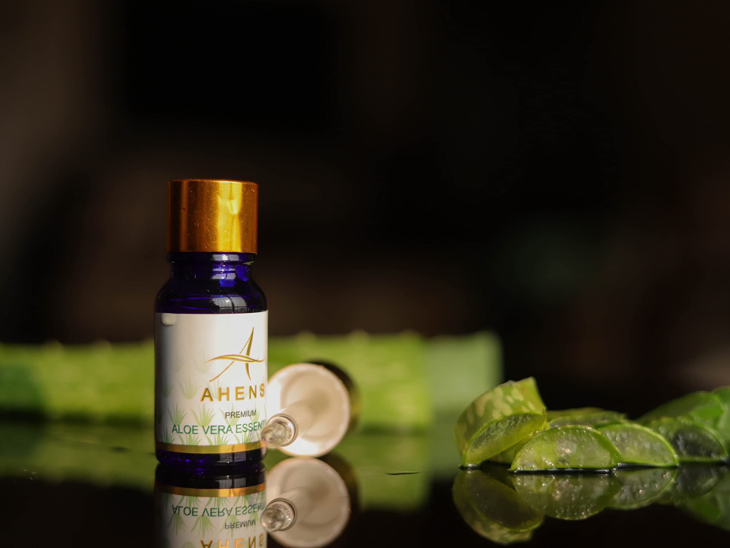 Pure Aloe Vera Essential Oil for Skin & Hair Care - Organic, Natural, Soothing & Hydrating - Perfect for Aromatherapy, Massage & DIY Beauty Products