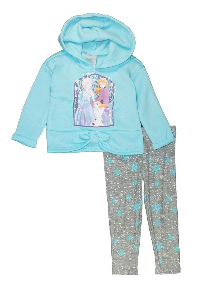 Disney Frozen 2-Piece Girls Leggings Set - Cute & Comfortable Winter Outfit for Playdates & School