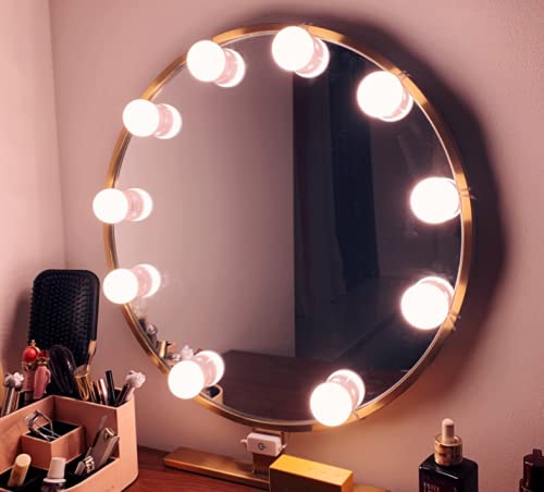 10 LED Dimmable Vanity Mirror Lights for Makeup & Bathroom