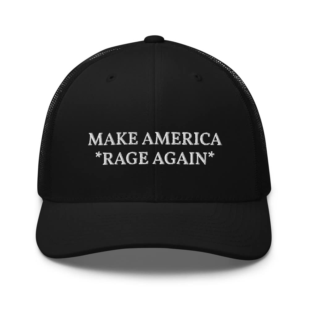 Make America Rage Again Trucker Hat - Adjustable Cotton Baseball Cap for Men & Women - Perfect for Outdoor Activities, Sports Events & Patriotic Celebrations