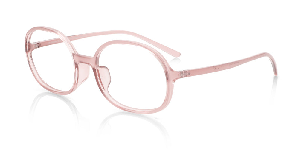 JINS Design Project x Ronan&Erwan Bouroullec SUGATA O 02 Eyeglasses - Lightweight Titanium Frame with Anti-Reflective Lenses for Work, Reading & Everyday Wear