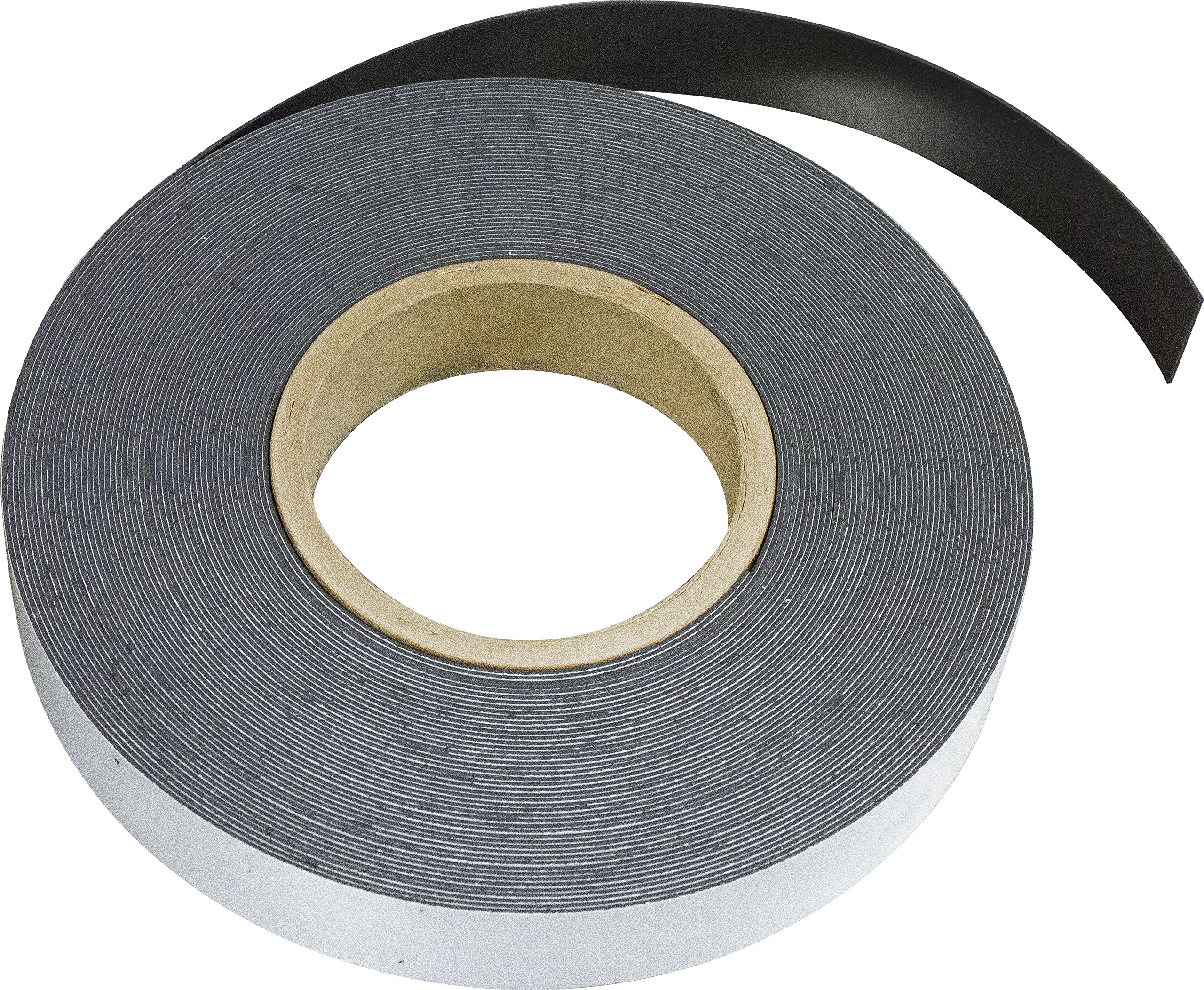 Flexible Magnetic Strips with Adhesive Backing - Durable Permanent Magnets for DIY, Crafts & Home Organization (4 lbs Holding Capacity) | Ideal for Fridge, Whiteboard & Workshop Use