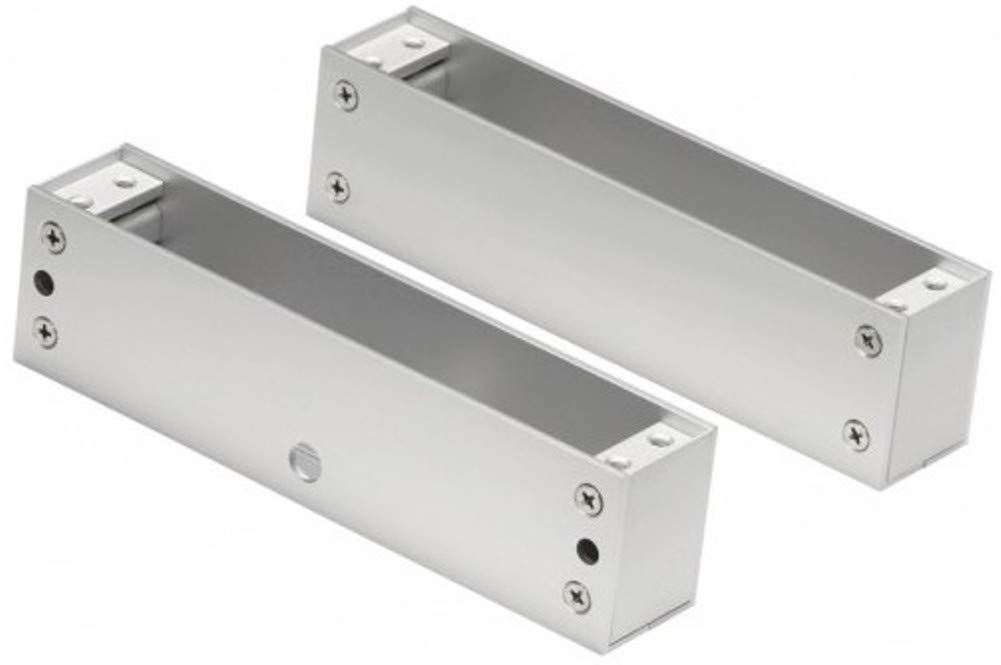 Seco-Larm SD-993S-SB Surface-Mount Bracket Kit Compatible with SD-993B-SS Electric Shear Lock | Secure Door & Window Protection for Commercial & Residential Use
