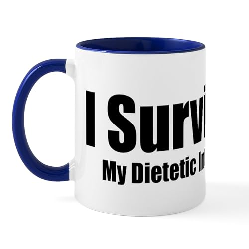 White/Navy Inside - Dietetic Intern Mug