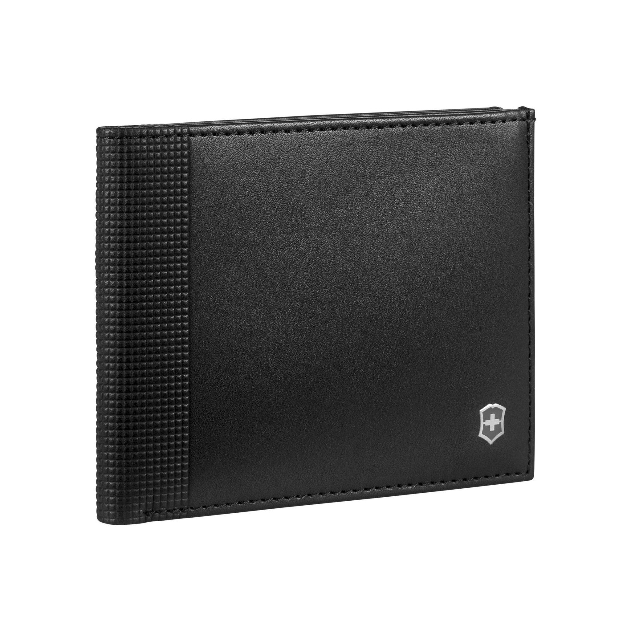 Victorinox Altius Alox Genuine Leather RFID Blocking Bi-Fold Wallet for Men - Slim & Secure for Everyday Carry, Travel & Business