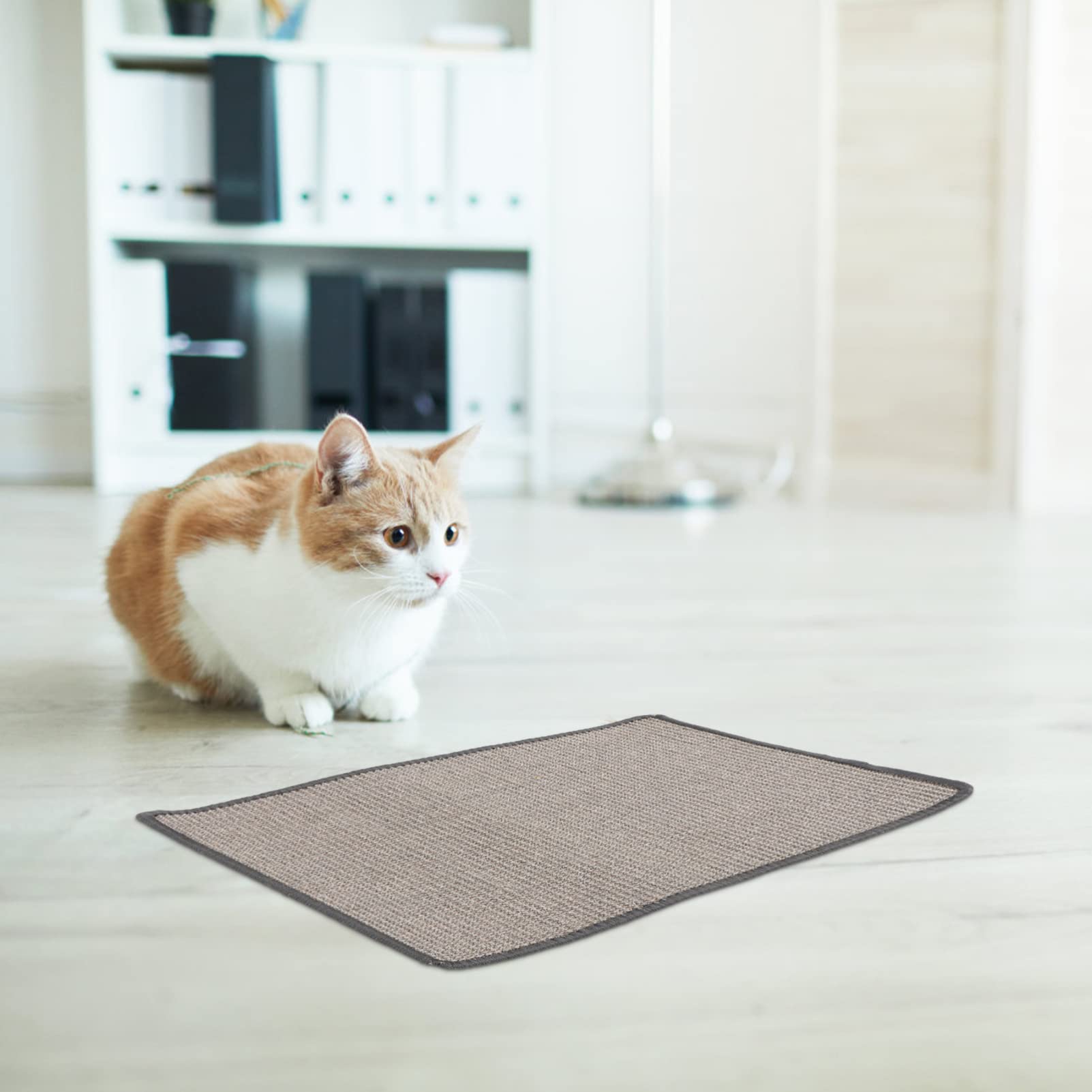 Natural Sisal Cat Scratching Mat - Sofa Protector for Home & Office