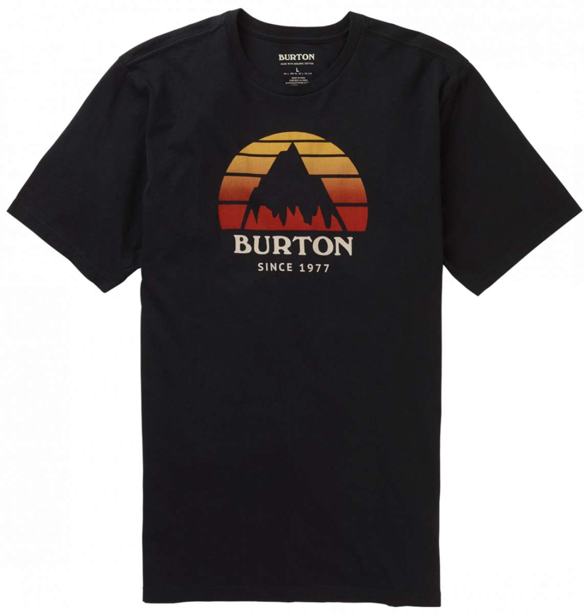 Burton Underhill Short Sleeve T-Shirt for Men 2023 - Lightweight Casual Cotton Tee for Hiking, Travel & Everyday Wear