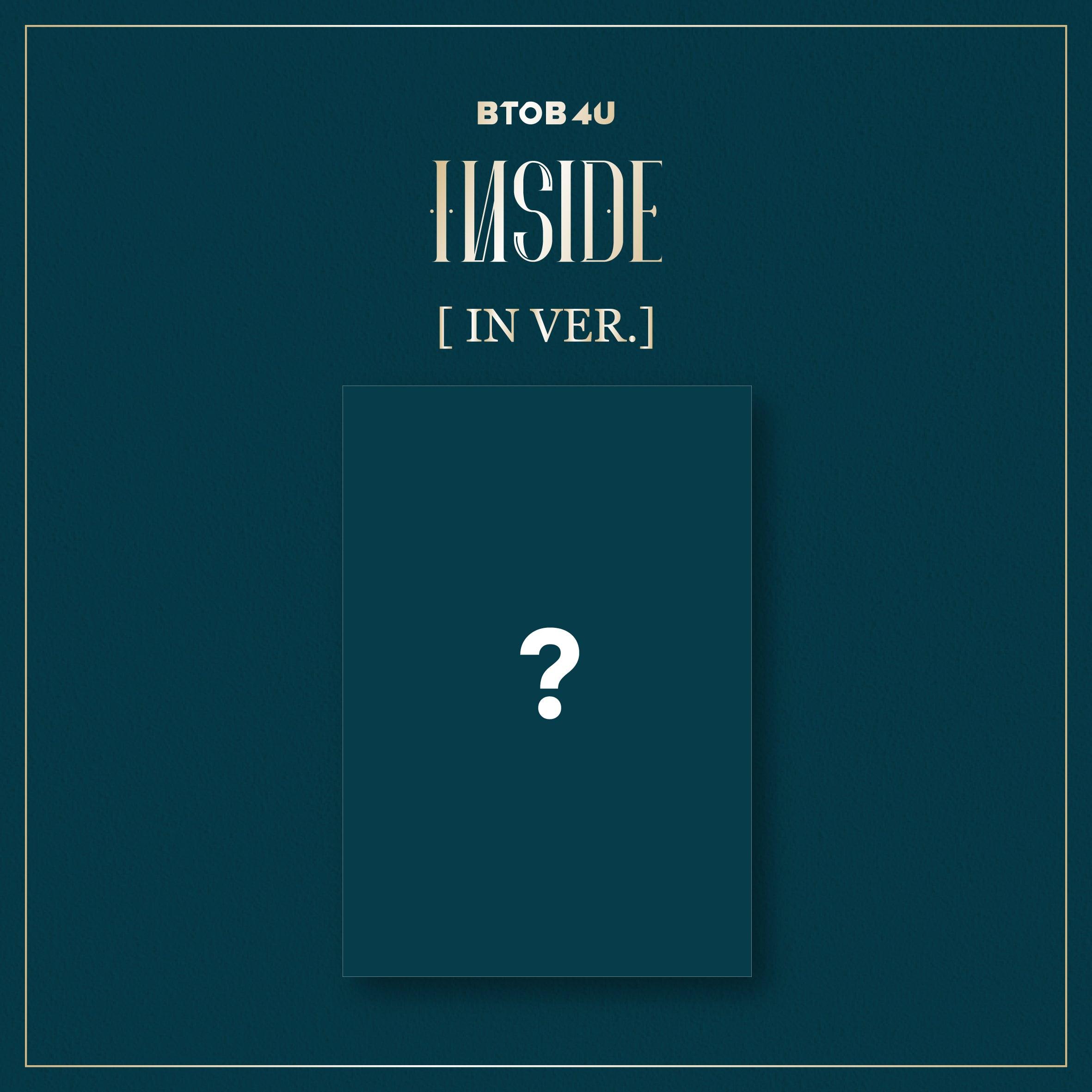 BTOB 4U 1st Mini Album 'INSIDE' - Kpop Music CD with Photobook - Perfect for Kpop Fans, Collectors and Gift Giving