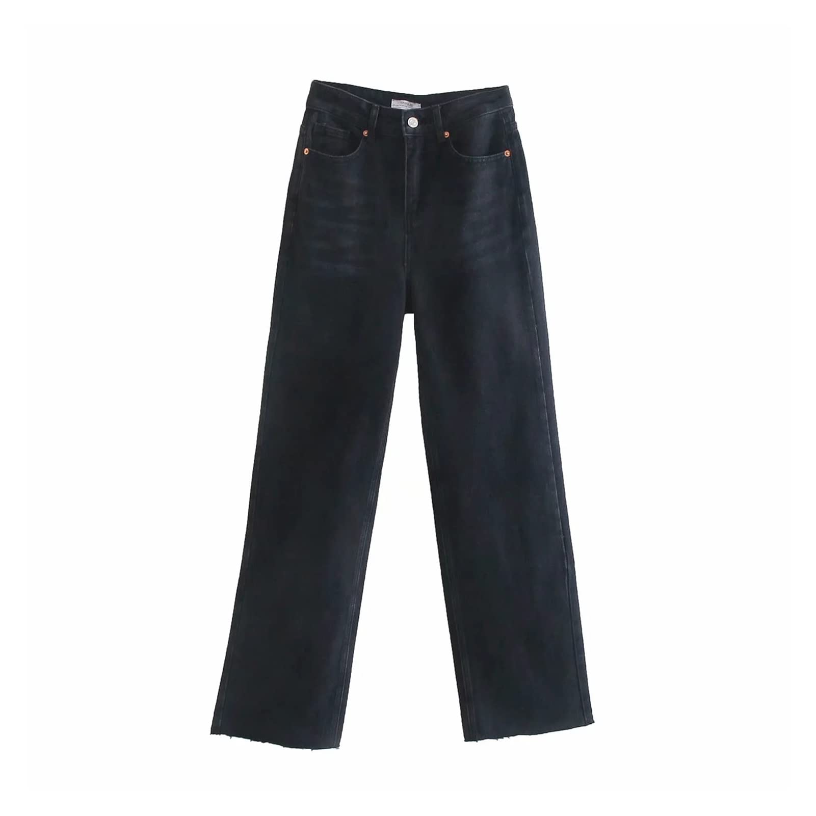 Vintage High Waist Boyfriend Jeans for Women - England Style Wide Leg Denim Pants | Casual Streetwear, Everyday Comfort & Fashion Outfits