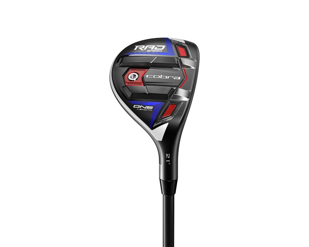 Cobra Golf 2021 Radspeed One Length Hybrid Club - Men's Right/Left Handed Golf Hybrid Iron Replacement - Perfect for Fairway Shots & Rough Recovery