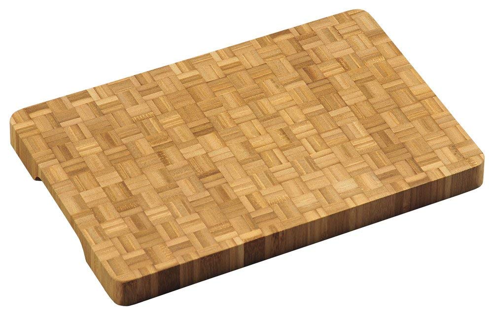 Premium Bamboo Cutting Board 36x24x3cm - Professional Kitchen Chopping Board for Bread, Meat & Vegetables | Eco-Friendly & Durable | Perfect for Home Cooking, Restaurants & Gifts