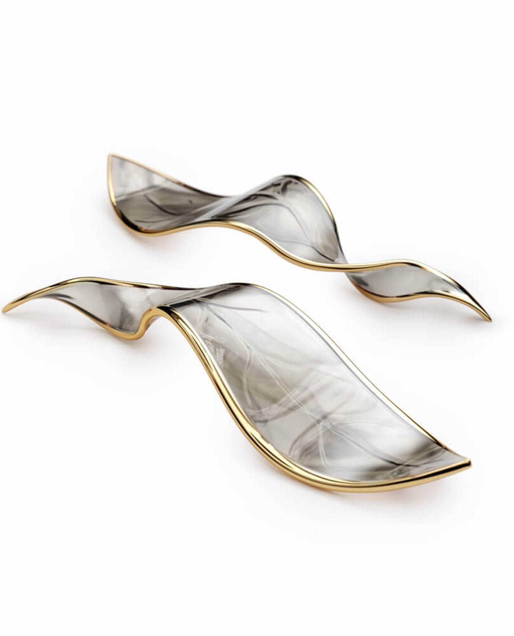 Elegant Fluttering Leaves Chandelier - Modern Leaf Design Ceiling Light Fixture for Living Room, Bedroom, Dining Room Decoration | Perfect for Home, Hotel, and Restaurant Lighting