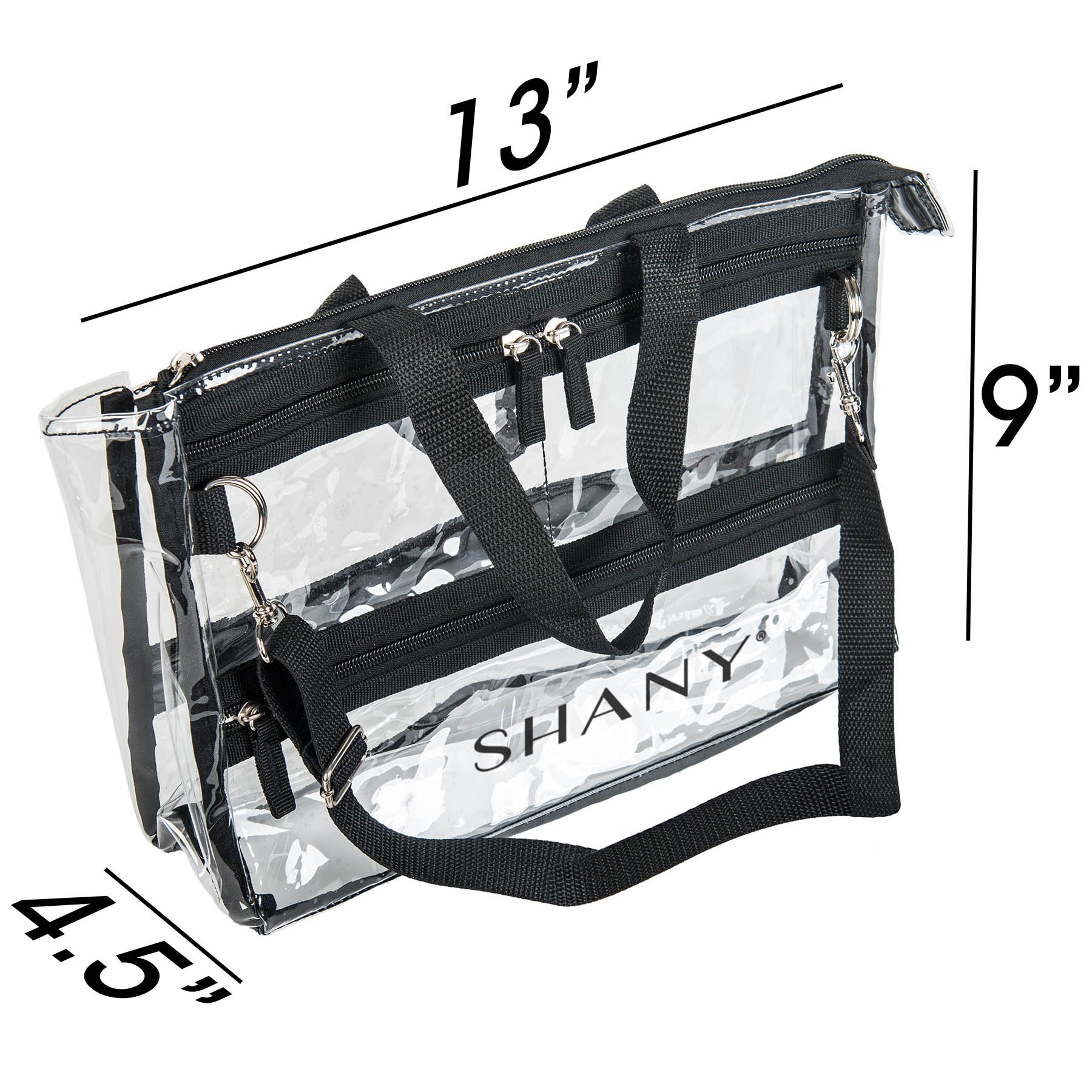 SHANY The Game Changer Travel Bag - Waterproof Durable Storage Organizer for Home, Gym, Camping & Travel | Carry-On Luggage & Sports Gear Organizer