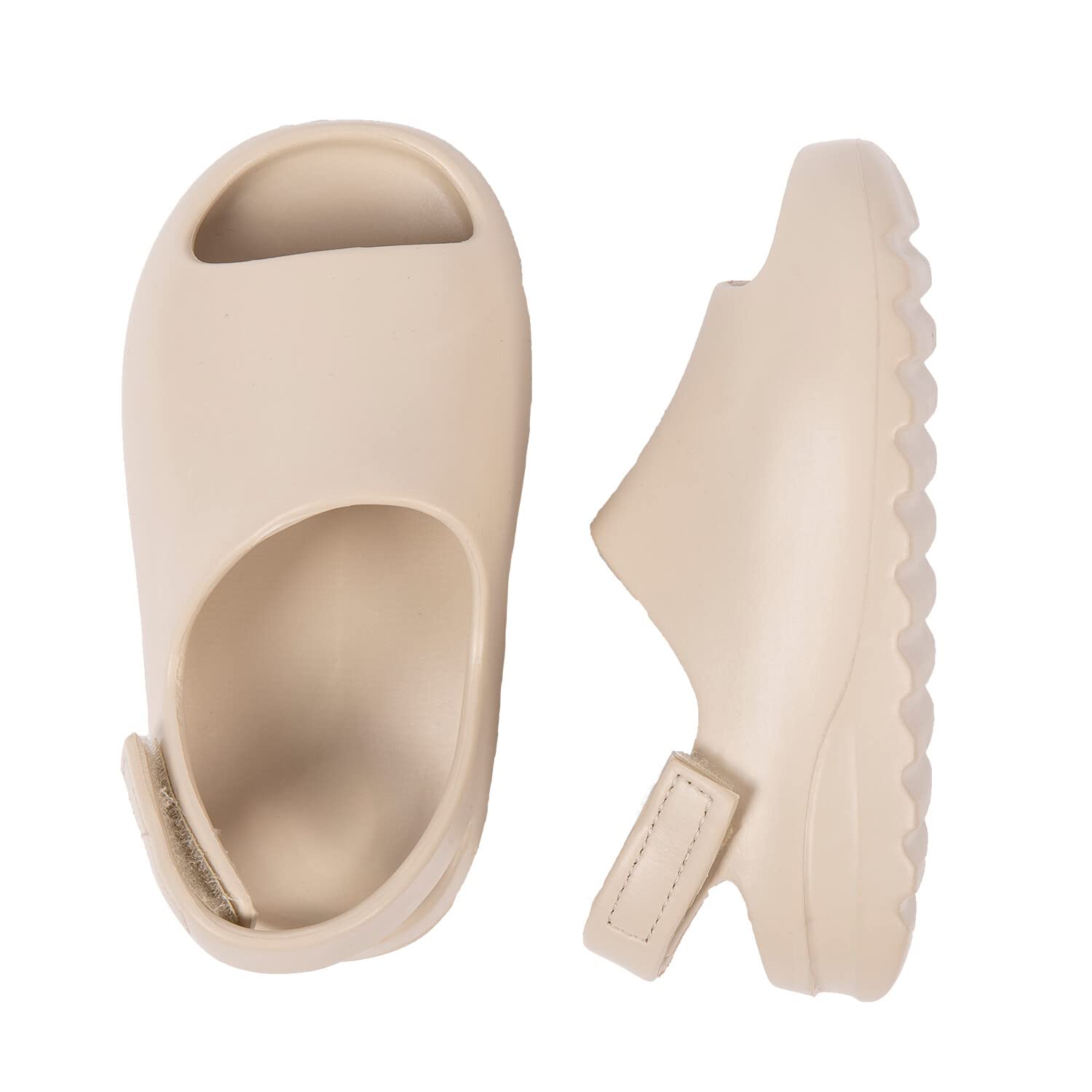 Toddler & Kids Sandals for Boys & Girls - Summer Slides with Reinforced Velcro & Anti-Slip Sole - Water Shoes for Beach, Pool, Indoor & Outdoor Play - Perfect for Swimming, Beach Trips & Daily Wear
