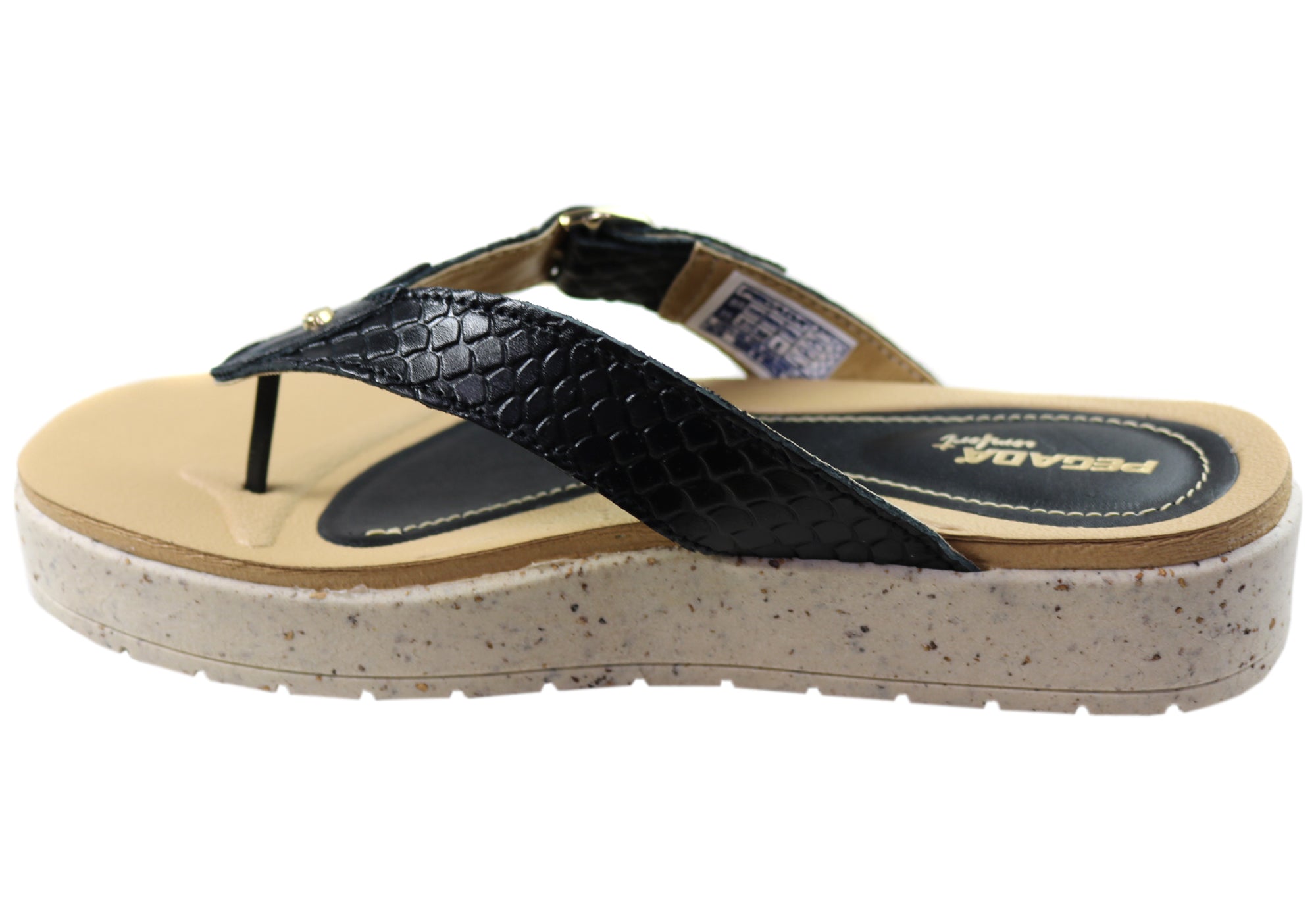 Pegada Explora Women's Comfort Leather Thong Sandals - Made in Brazil - Perfect for Beach, Vacation & Summer Outfits