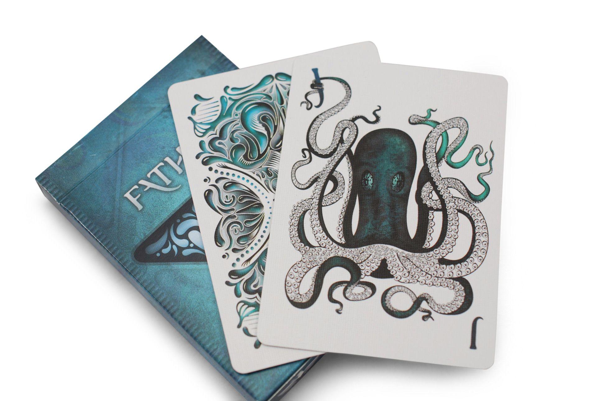 Premium Fathom Playing Cards - Waterproof & Durable for Poker, Magic Tricks, and Card Games - Perfect for Travel, Camping, and Outdoor Adventures