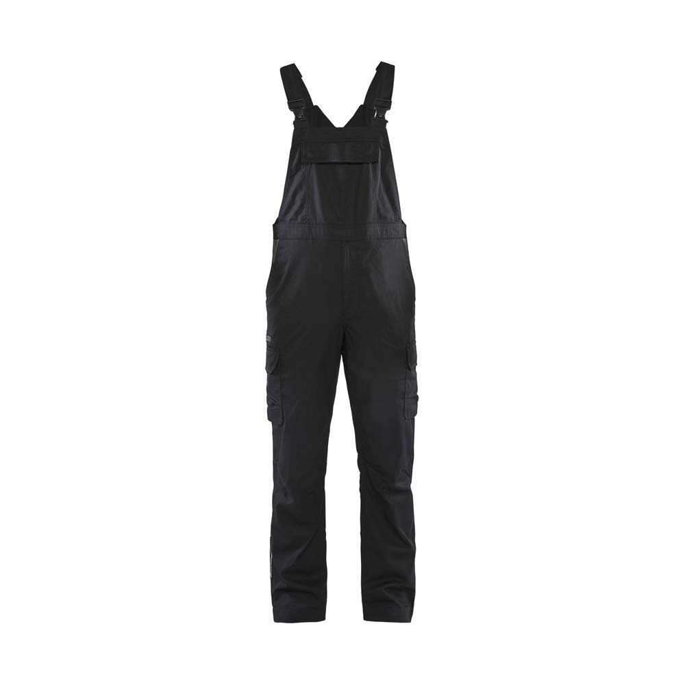 Blaklader 264418329998C62 Heavy Duty Work Overalls - Industrial Dungarees for Men, Black/Dark Grey, Size C62 - Perfect for Construction, Welding & Tough Jobs