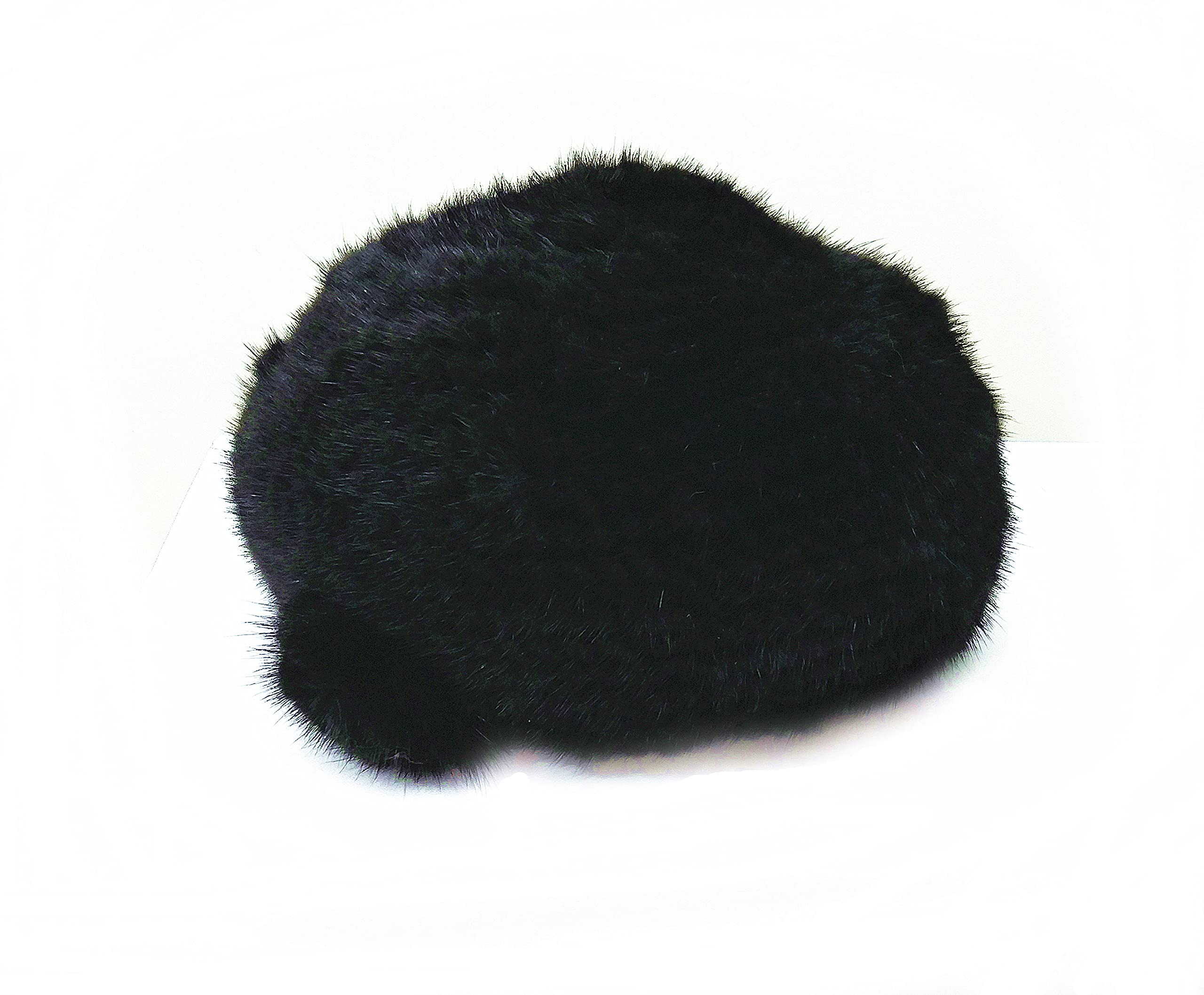 Stylish Hima Knit Mink Beret Hat with Rosette - Winter Fashion Accessory for Women | Perfect for Cold Weather, Parties & Everyday Wear