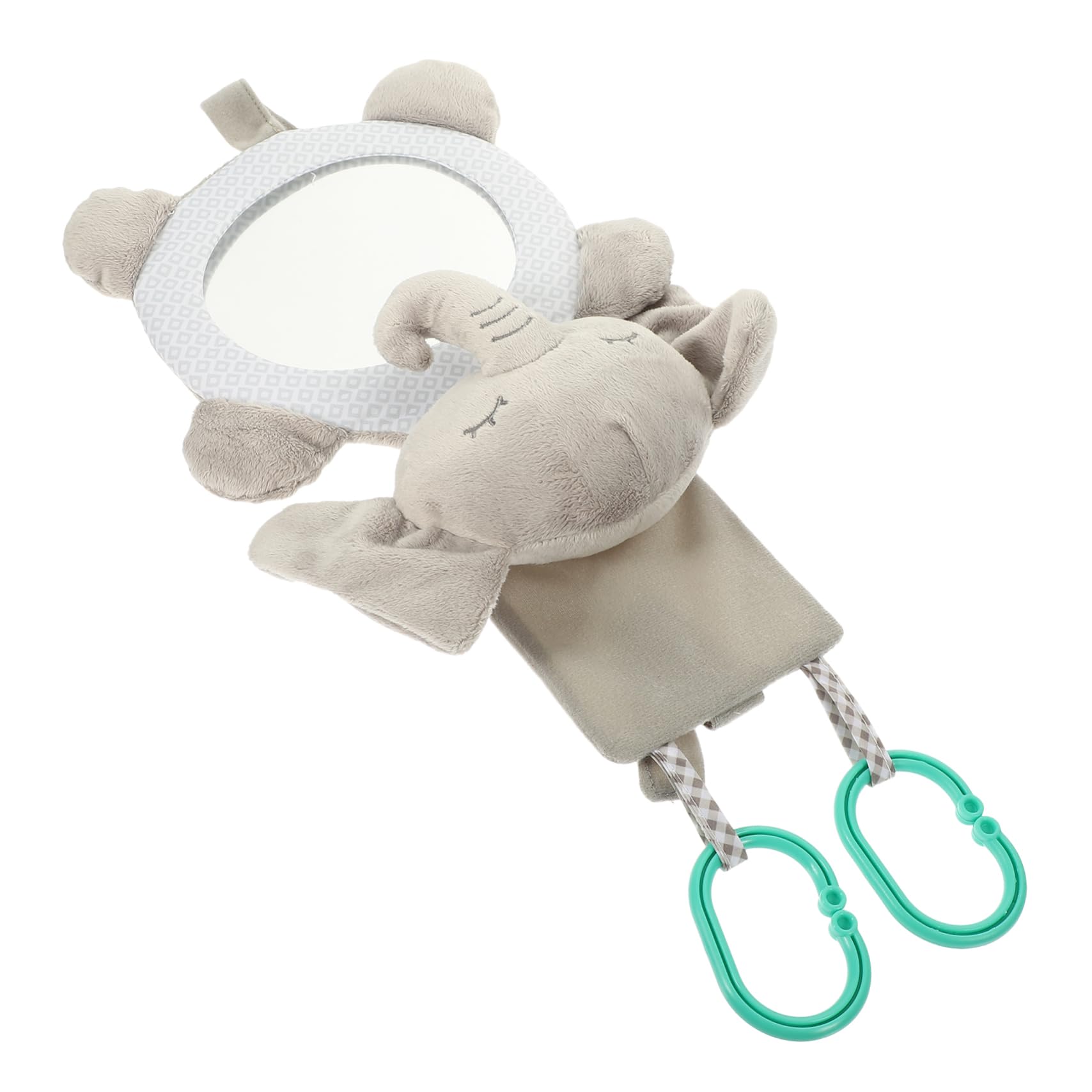 VICASKY 2-Piece Baby Hanging Toys for Crib - Soft Plush Animal Sensory Toys for Newborns & Infants | Perfect for Nursery Decor, Baby Shower Gifts & Early Childhood Development