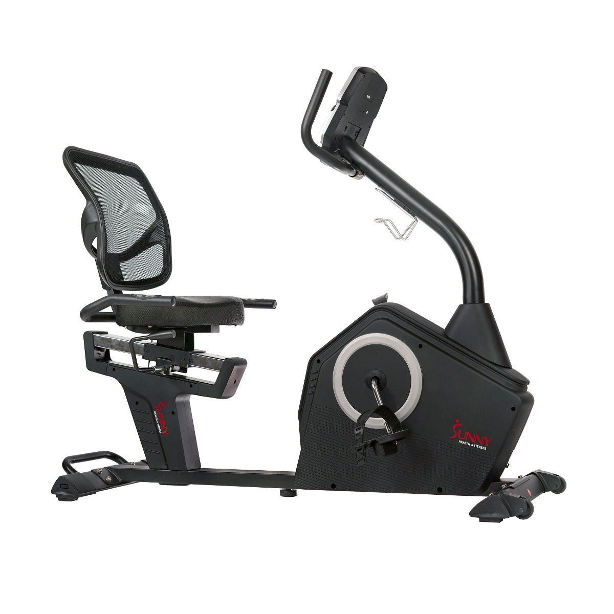 Premium Stationary Recumbent Exercise Bike with LCD Display - 16-Level Magnetic Resistance, Device Holder & Heart Rate Monitor - Perfect for Home Gym, Physical Therapy & Low-Impact Cardio Workouts