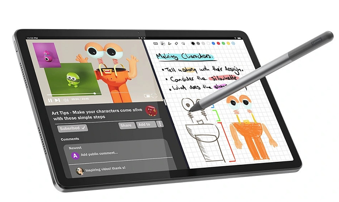 Lenovo Tab K11 11-inch WUXGA Touchscreen Tablet - MediaTek Helio G88 Processor, 4GB RAM, 64GB eMMC, Android OS | Perfect for Streaming, Gaming & Productivity (On Sale)