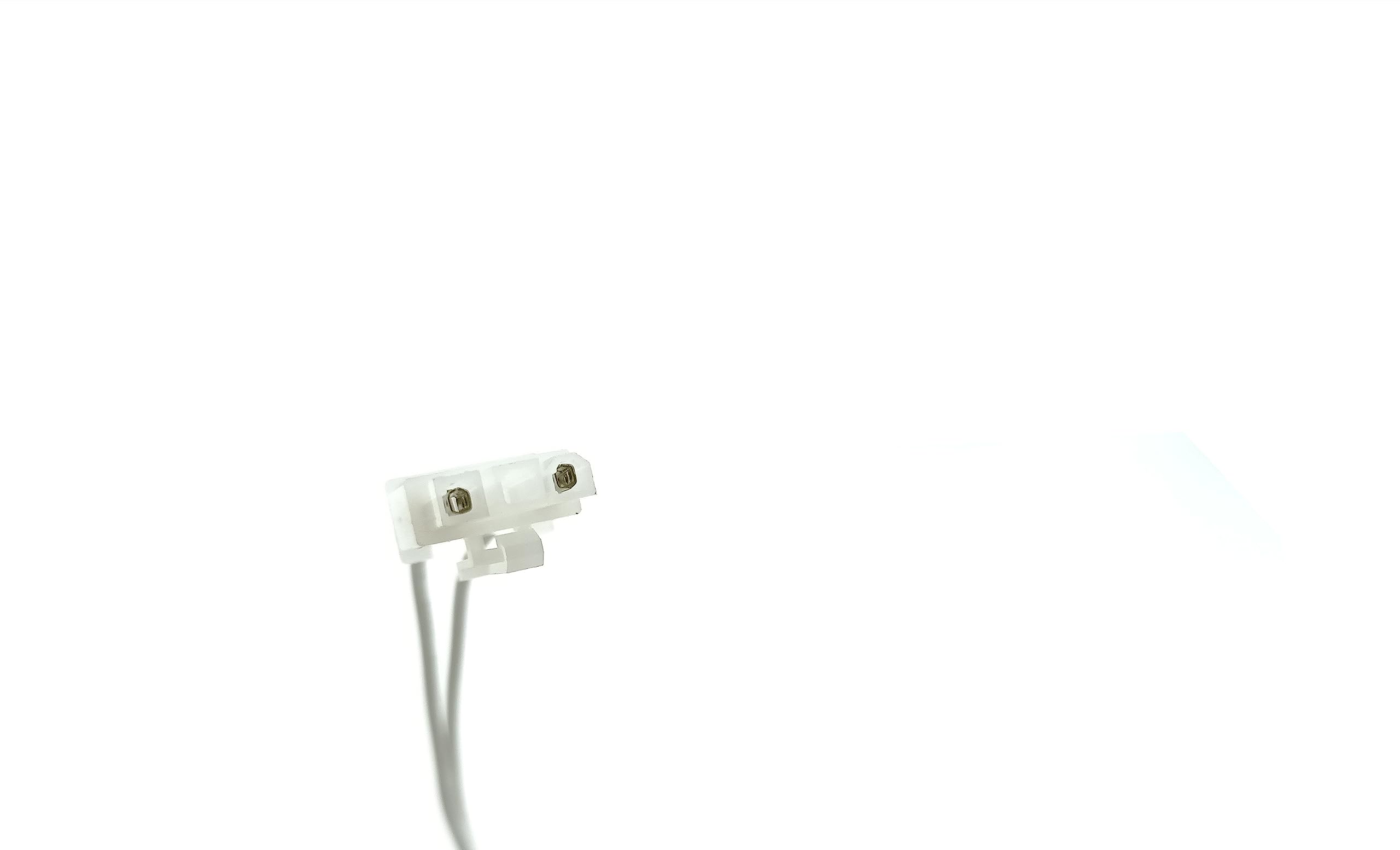 Whirlpool WPW10511923 Refrigerator Ice Machine Bin Thermistor W10511923 - White & Silver Replacement Part for Ice Maker Repair | Compatible with Whirlpool Refrigerators