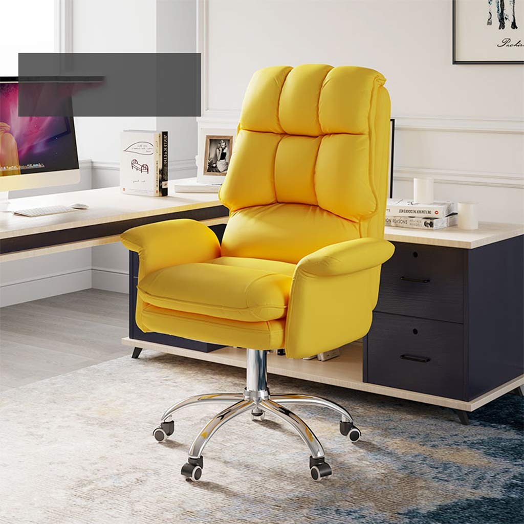FMOGE Ergonomic Office Desk Chair - Adjustable Height Swivel Computer Chair with Lumbar Support for Home, Office, Conference & Gaming - Comfortable Executive Chair (Pink) - Perfect for Workstations, Home Offices & Gaming Setups
