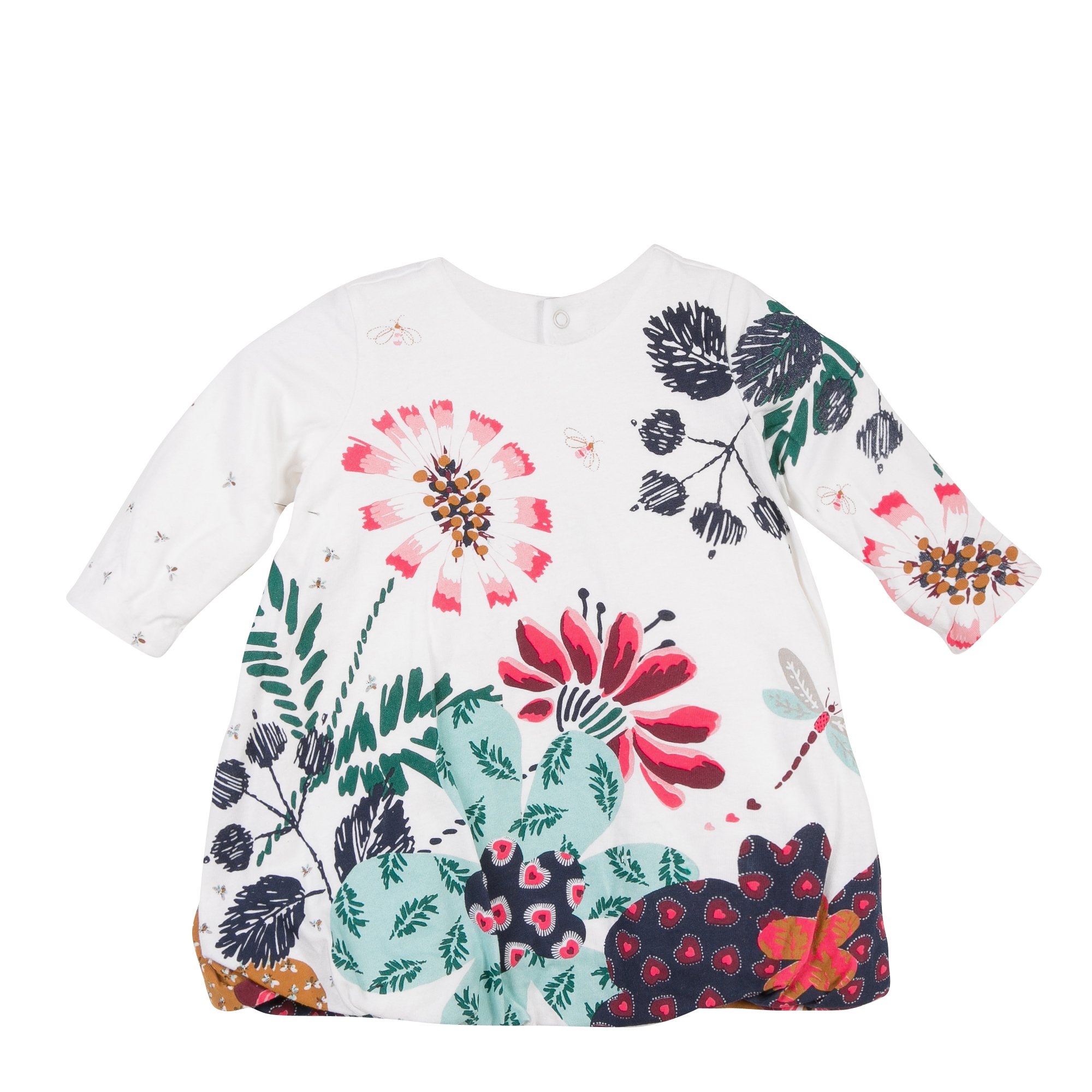 Catimini Wildflower Dress for Girls - Floral Print Summer Dress with Ruffles | Perfect for Parties, Playdates, and Special Occasions