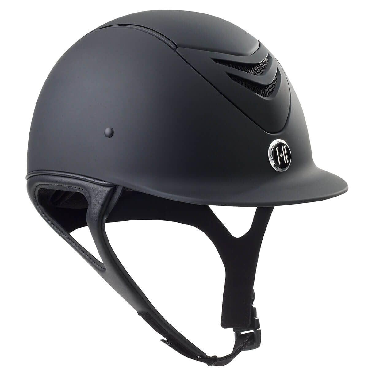 One K MIPS CCS Helmet - Round Black Matte Motorcycle Helmet for Men & Women - Lightweight, Comfortable & Safe for Street Riding, Racing & Commuting