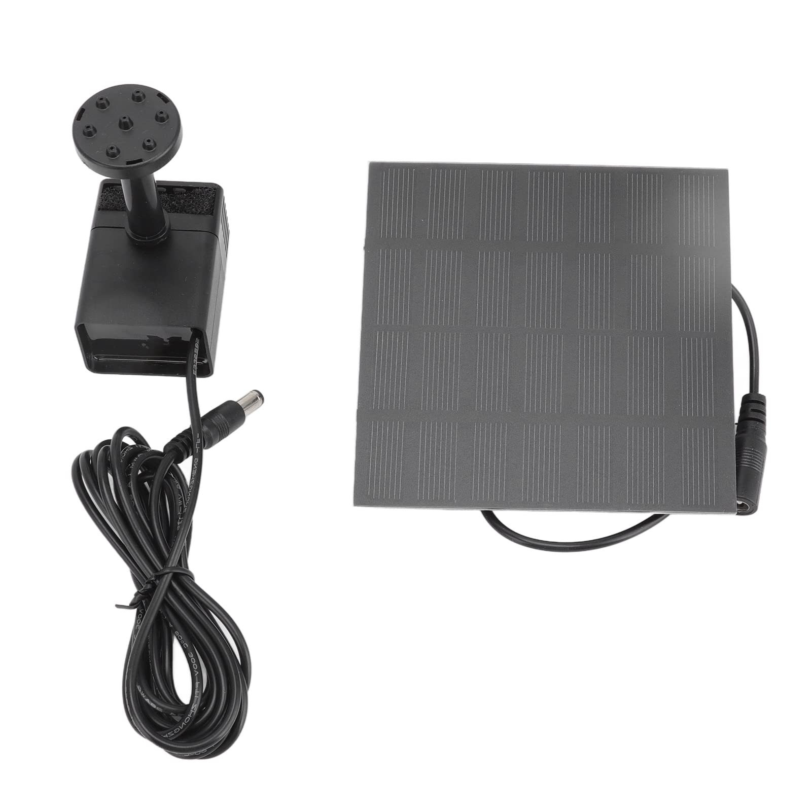 Eco-Friendly 7V 1.2W Solar Water Pump Kit for Garden - DIY Solar Fountain Pump for Ponds, Birdbaths & Outdoor Decor