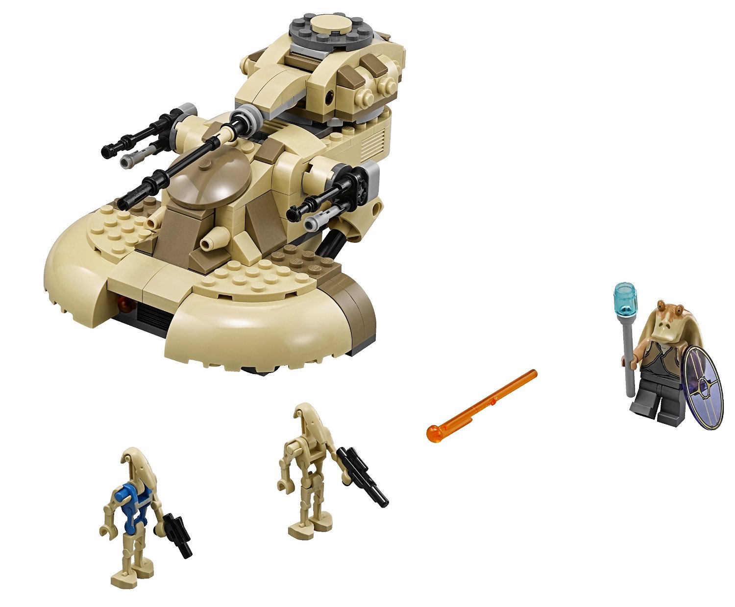 LEGO Star Wars 75080 AAT Building Toy Set - Republic Attack Craft with Minifigures for Kids & Collectors | Creative Play & Display for Star Wars Fans