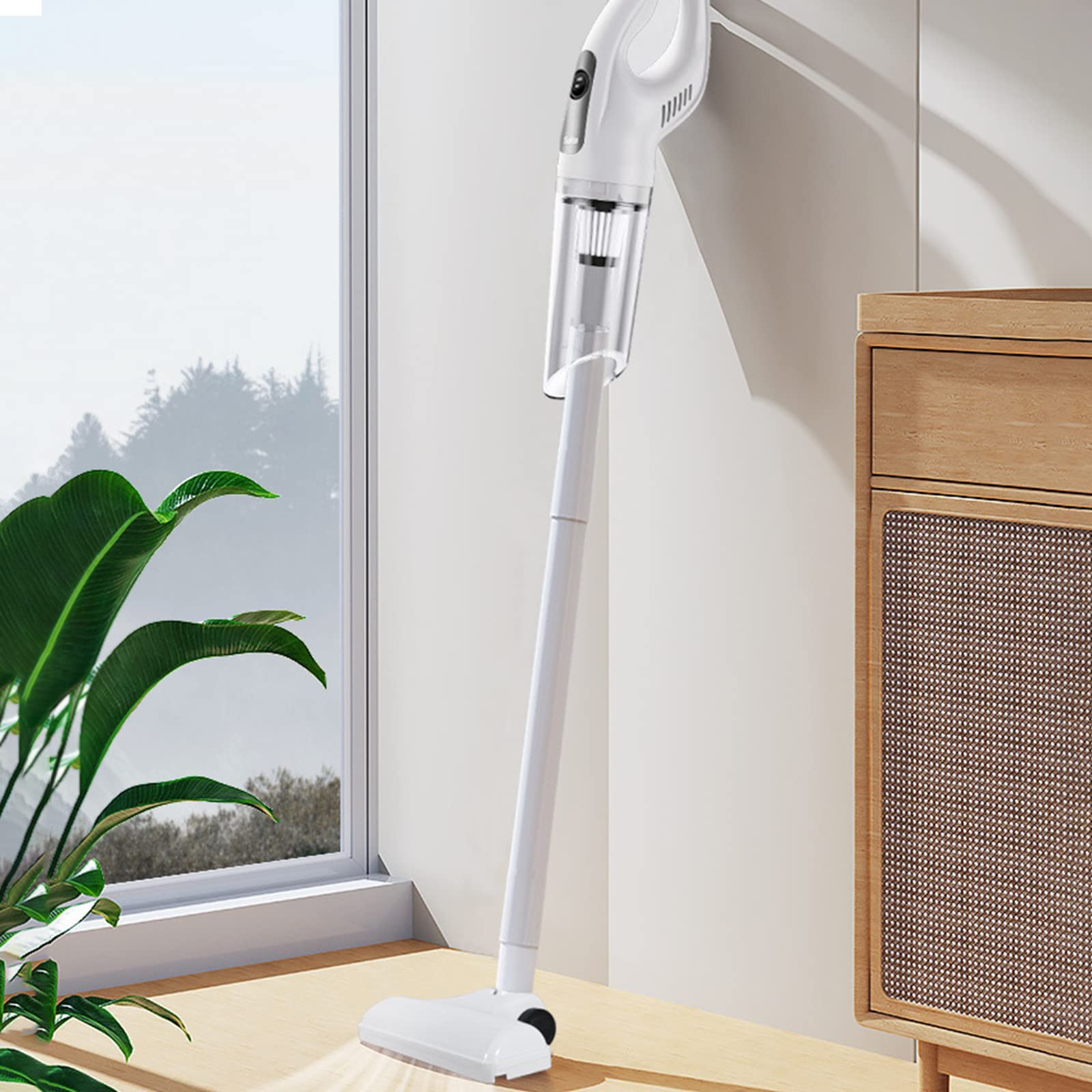 MIS1950s Cordless Vacuum Cleaner - 12Kpa Powerful Suction Stick Vacuum with 120W Brushless Motor, 30min Runtime & LED Display | Lightweight Handheld Vacuum for Hard Floors, Carpets, Pet Hair | Perfect for Home Cleaning, Car Detailing & Pet Owners