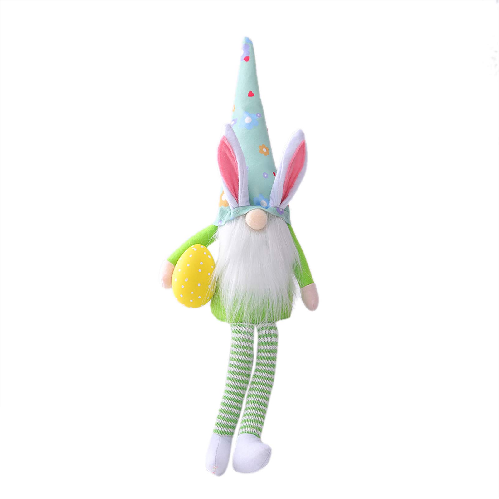 Easter Bunny Carrot Dwarf Faceless Doll - Cute Home Decor & Easter Gift for Kids | Perfect for Easter Basket Stuffers, Spring Home Decorations, and Holiday Party Favors