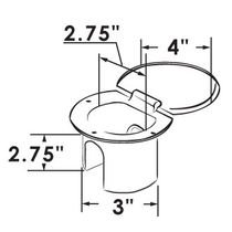 Premium 316 Stainless Steel Transom Shower with 8ft Stainless Steel Hose - Marine & RV Bathroom Upgrade for Saltwater Resistance & Durability