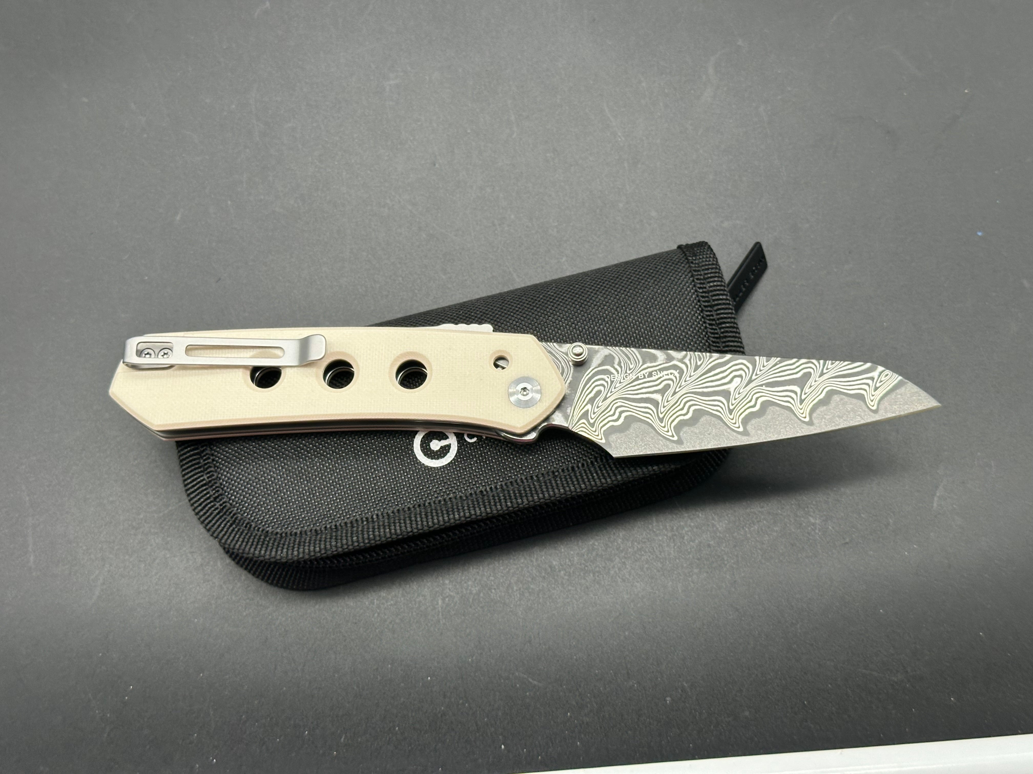 CIVIVI Vision FG Superlock Folding Knife with Ivory G10 Handle & 3.5