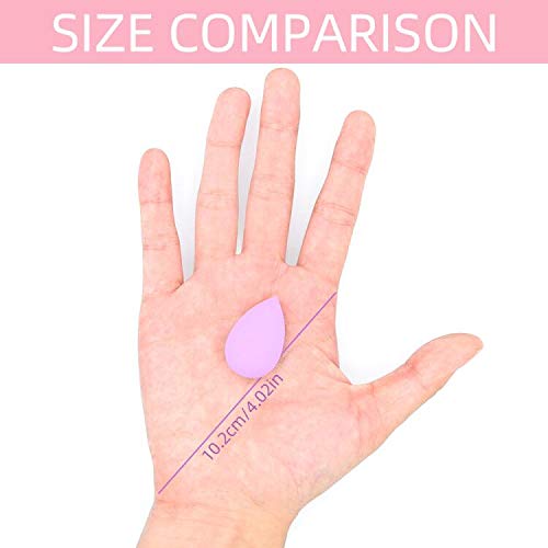 Dolovemk 6PCS Professional Makeup Sponges - Micro Mini Beauty Blender Sponge Set (30mm, Latex-Free, Expands When Wet) - Random 6 Colors for Flawless Foundation & Concealer Application - Perfect for Travel, Everyday Makeup & On-The-Go Touch Ups