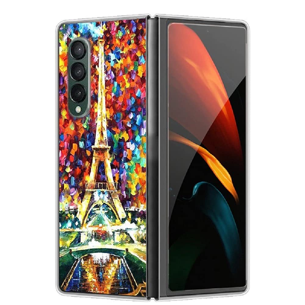 Samsung Galaxy Z Fold 3 Case - Cute Cartoon Shockproof Hard PC Back Cover | Protective Phone Case for Galaxy Z Fold3 5G | Perfect for Work, Travel & Everyday Use