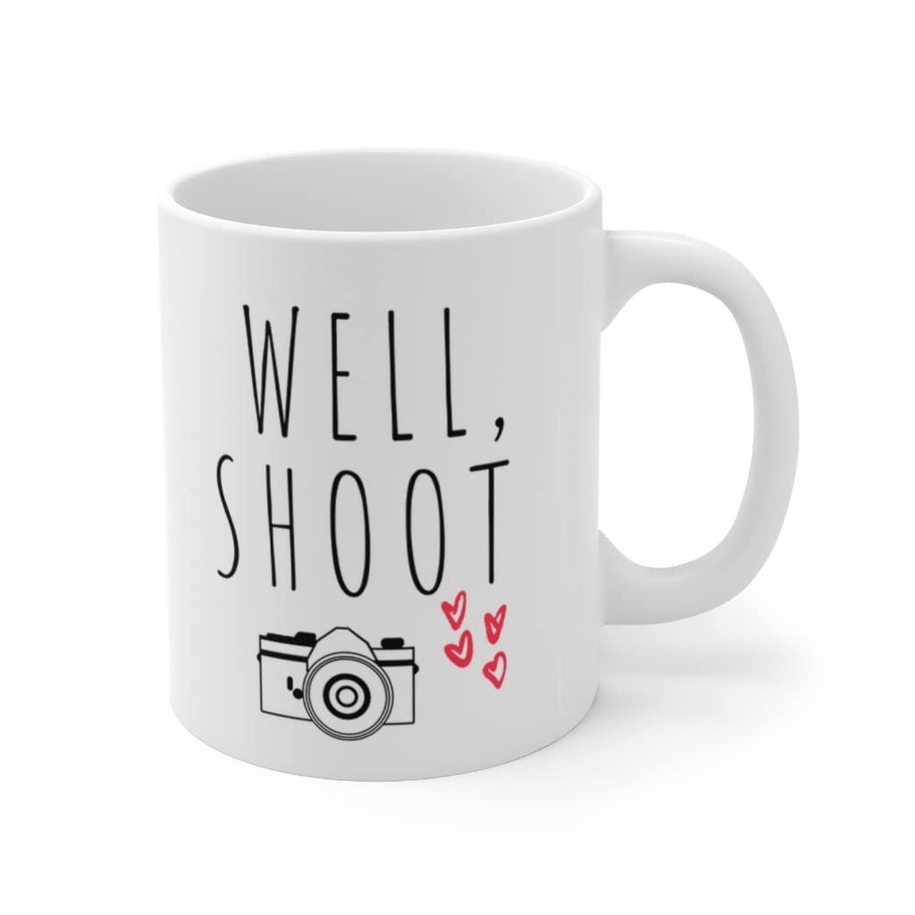 Funny Photographer Coffee Mug - 'I Shoot People' Novelty Cup - Perfect Gift for Photographers & Camera Lovers - Great for Office Use, Photography Studios & Coffee Breaks
