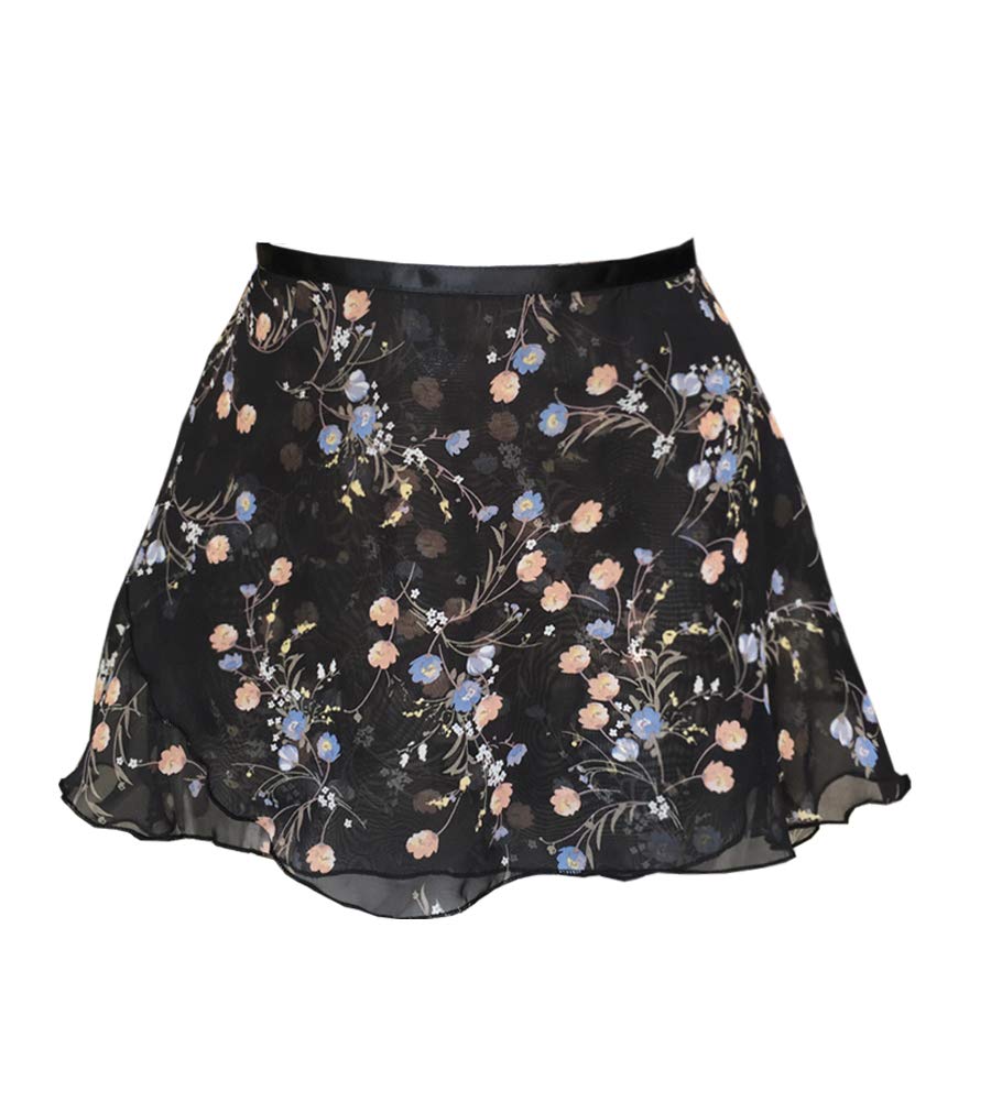 Girls Ballet Dance Skirt - Chiffon Wrap Tutu Skirt for Ballet, Dance, and Performance - Perfect for Recitals, Practice, and Costumes