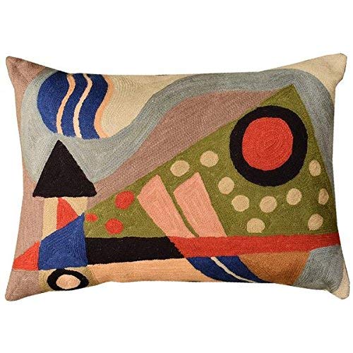 Composition Lumbar Pillow Cover